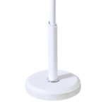 Coat rack Portu metal in white-natural color D30x170cm - Image 3