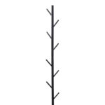 Coat rack Tebera metal in black color D30x170cm - Image 2