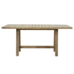 Table Malibu acacia wood in natural color 180x90x75cm