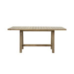 Table Malibu acacia wood in natural color 160x90x75cm