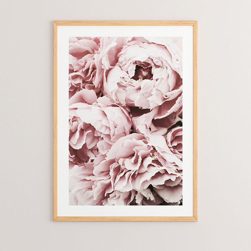 409-000004 Wall art in frame Frese with digital print 33x1.5x48cm - Слика 1