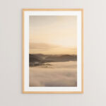 Wall art in frame Montagna with digital print 33x1.5x48cm