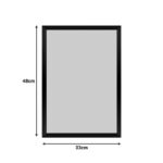 Wall art in frame Niluf with digital print 33x1.5x48cm - Слика 2