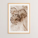 Wall art in frame Niluf with digital print 33x1.5x48cm