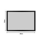 Wall art in frame Fulte with digital print 48x1.5x33cm - Image 2