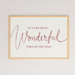 Wall art in frame Fulte with digital print 48x1.5x33cm