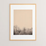 Wall art in frame Quany with digital print 33x1.5x48cm