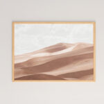 Wall art in frame Beldo with digital print 48x1.5x33cm