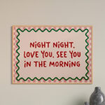 Wall art in frame Tharis with digital print 48x1.5x33cm