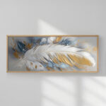 Wall art in frame Riacto with digital print 120x2x50cm