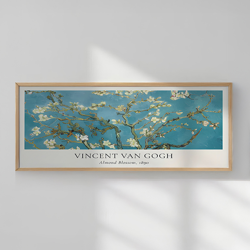 409-000101 Wall art in frame Lobren with digital print 120x2x50cm - Image 1