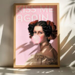 Wall art in frame Kister with digital print 50x2x70cm