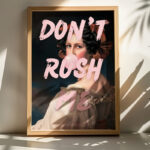 Wall art in frame Rushea with digital print 50x2x70cm