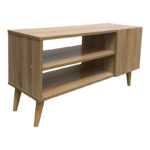 TV cabinet Orianne in sonoma color 90x32x46cm - Image 2