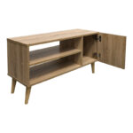 TV cabinet Orianne in sonoma color 90x32x46cm - Image 3
