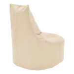 Bean bag armchair Norm PRO waterproof beige 65x65x80cm - Image 3