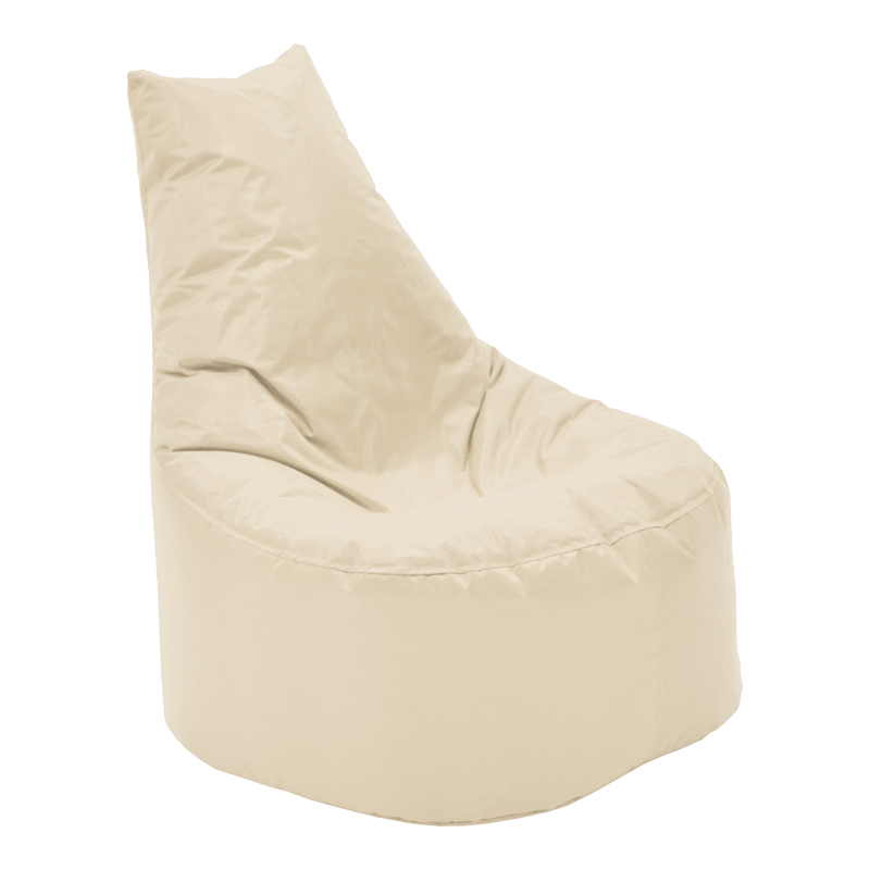 056-000110 Bean bag armchair Norm PRO waterproof beige 65x65x80cm - Image 1