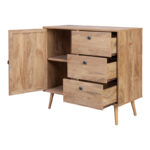 Oslo sideboard in sonoma color 85x39x79cm - Image 3