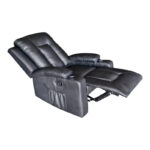Relax armchair Gessel PU in black shade 80x90x98cm - Image 2