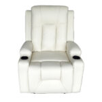 Relax armchair Gessel PU in cream shade 80x90x98cm - Image 3