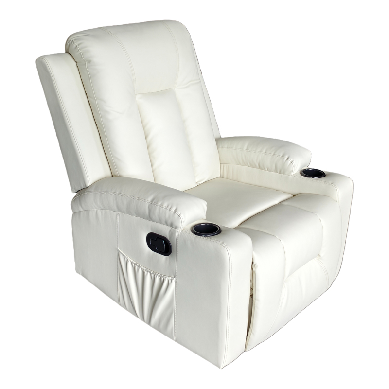 331-000005 Relax armchair Gessel PU in cream shade 80x90x98cm - Image 1