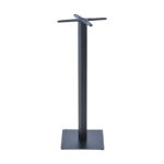Stada metal table bar base in black shade D40x108cm