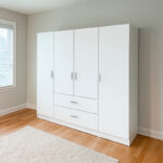 Royal four-leaf wardrobe white 200x58x177cm - Слика 3