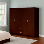 Royal four-leaf wardrobe wenge 200x58x177cm - Слика 3