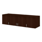Royal four-leaf wardrobe with drawers and loft wenge 200x58x230cm - Слика 3