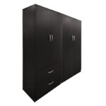 Lego wenge four-door wardrobe 160x42x180cm - Image 2