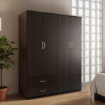 Lego wenge four-door wardrobe 160x42x180cm