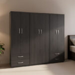 Lego wenge six-door wardrobe 240x42x180cm