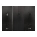 Lego wenge six-door wardrobe 240x42x180cm - Image 3