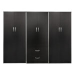 Lego Ι wenge six-door wardrobe 240x42x180cm - Image 3