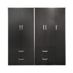 Lego five-door wardrobe wenge 170x42x180cm - Image 3