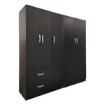 Lego Ι five-door wardrobe wenge 170x42x180cm - Image 2