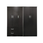 Lego Ι five-door wardrobe wenge 170x42x180cm - Image 3