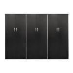 Lego six-door wardrobe wenge 240x42x180cm - Image 3