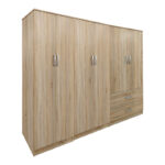 Lego I sonoma six-door wardrobe 240x42x180cm - Image 2