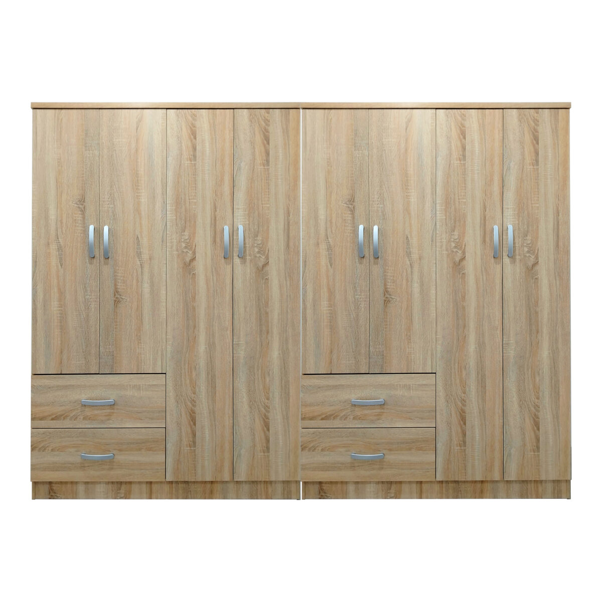 Lego eight-door wardrobe sonoma 241x42x181cm - Слика 3