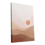 Canvas wall art in frame Belan triptyque with digital print 50x2x70cm - Слика 2