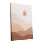 Canvas wall art in frame Belan triptyque with digital print 50x2x70cm - Слика 3