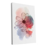 Canvas wall art in frame Nerve triptyque with digital print 50x2x70cm - Слика 2