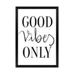 Wall art in frame Zyra with digital print 33x1.5x48cm