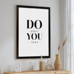 Wall art in frame Venor with digital print 33x1.5x48cm - Image 2