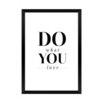 Wall art in frame Venor with digital print 33x1.5x48cm