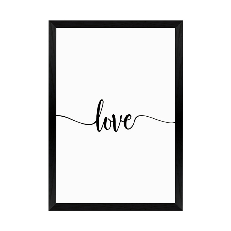 409-000301 Wall art in frame Elyrda with digital print 33x1.5x48cm - Слика 1