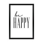 Wall art in frame Jovia with digital print 33x1.5x48cm