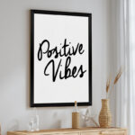 Wall art in frame Brivya with digital print 33x1.5x48cm - Слика 2