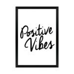 Wall art in frame Brivya with digital print 33x1.5x48cm